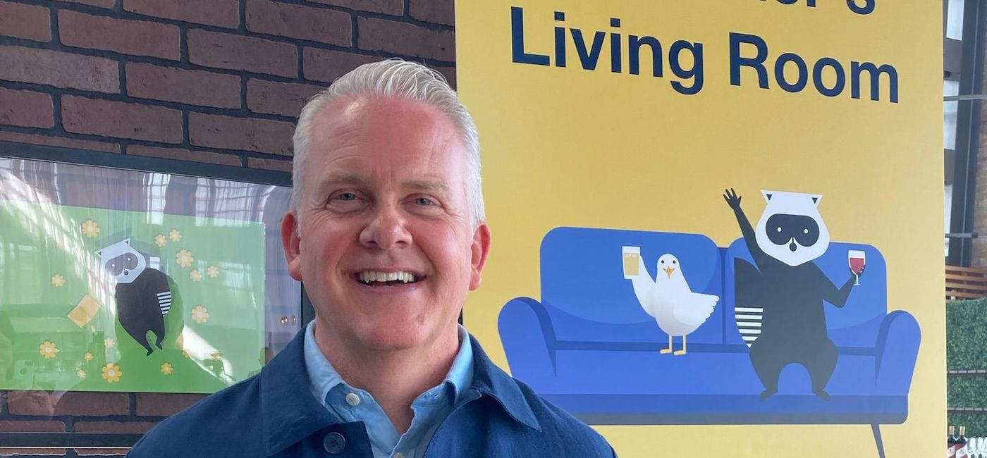 Image: Kevin Jackson, Executive Vice President and Chief Commercial Officer for Porter Airlines. (Photo Credit: Marsha Mowers)