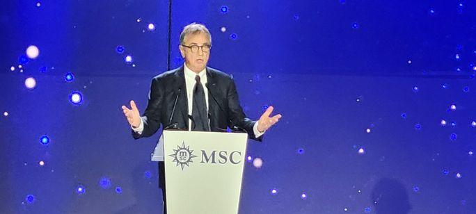 Pierfrancesco Vago, executive chairman, cruise division of MSC Group. Pierfrancesco Vago, MSC Group