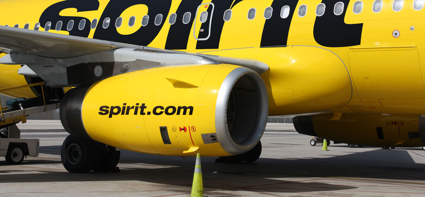 Image: Spirit Airlines plane. (photo via Spirit Airlines Media)
