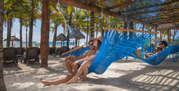 Beach area at Sandos Playacar Select Club