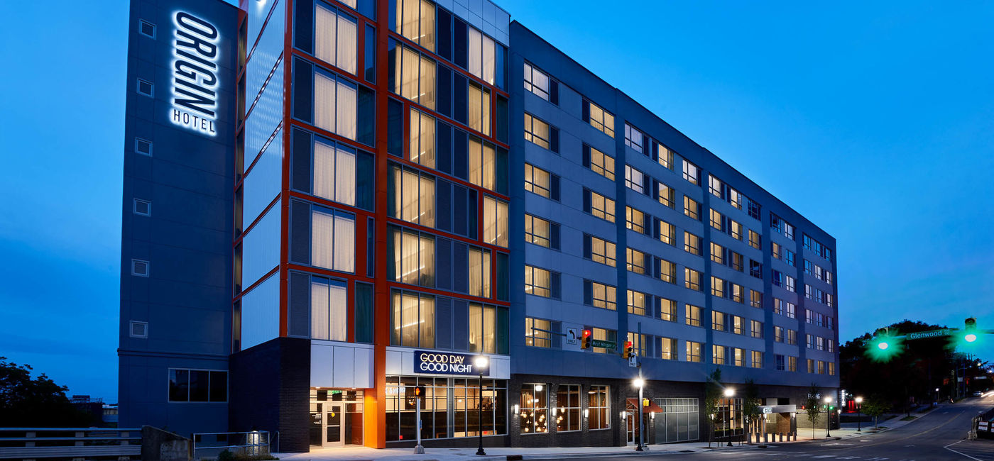 Image: Origin Raleigh, a Wyndham Hotel. (photo via Wyndham Worldwide Media)