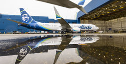 Alaska Airlines' Boeing 737-9 MAX.