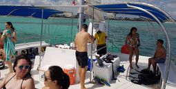 Catamaran excursion at Bavaro Beach Dominican Republic