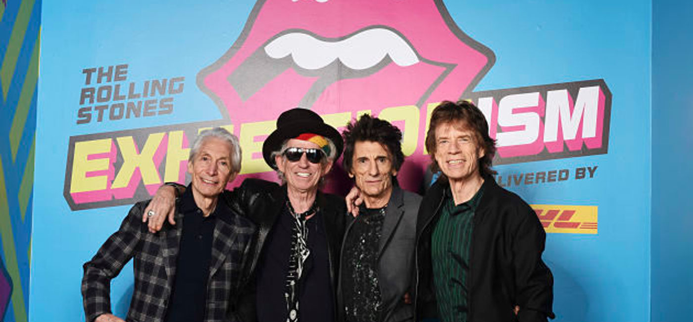 Image: PHOTO: The Rolling Stones attending the premiere of Exhibitionism. (photo courtesy of Exhibitionism — The Rolling Stones)