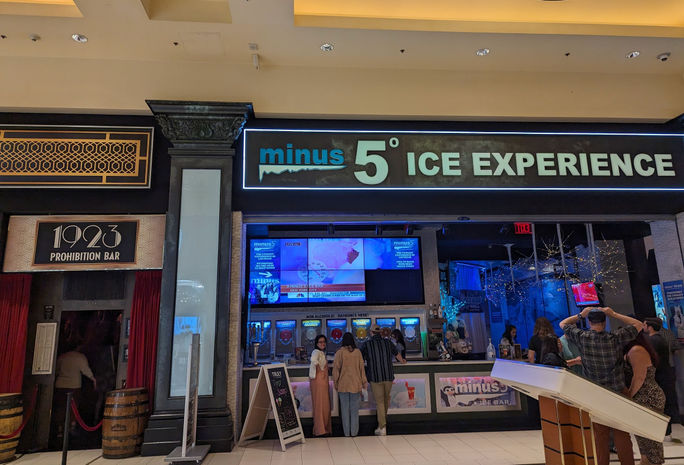 Minus5 ICEBAR in Las Vegas