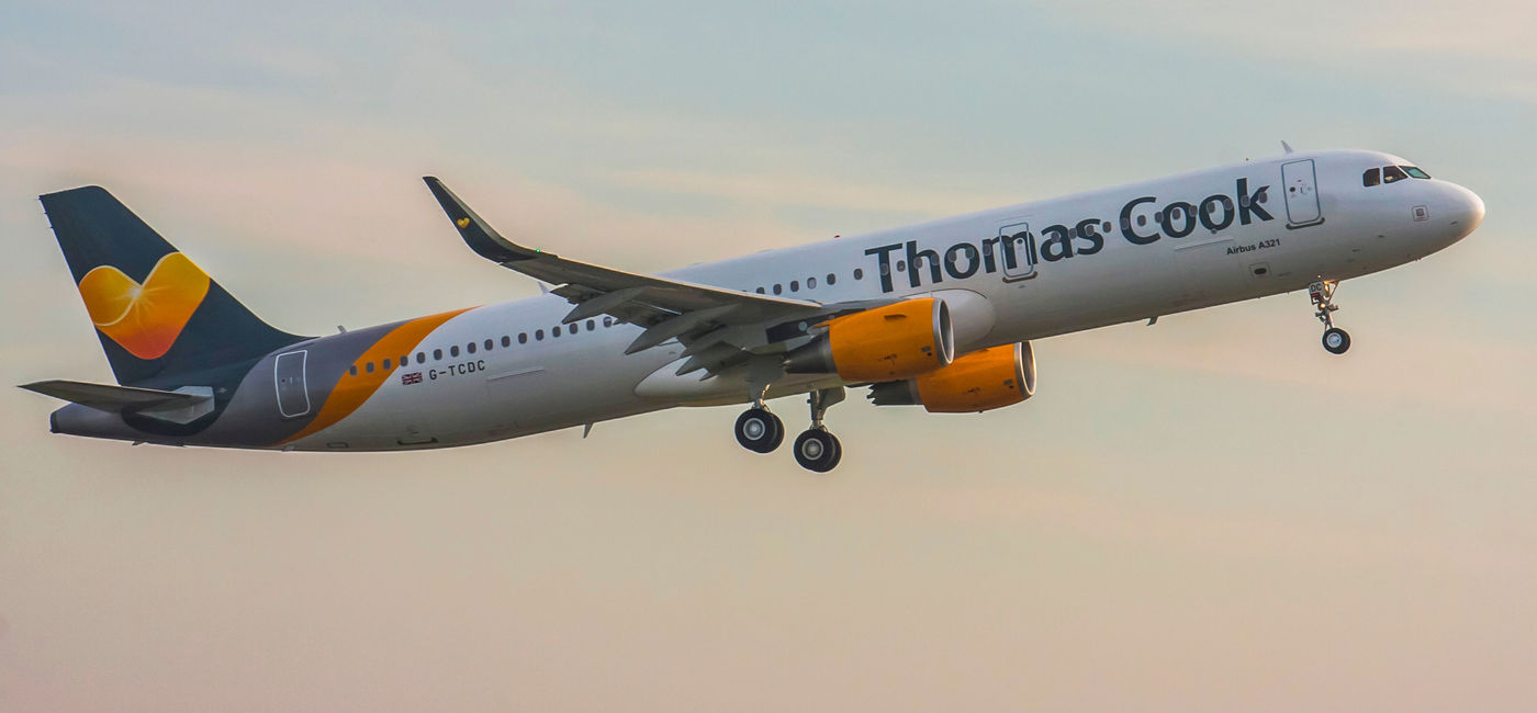 Image: PHOTO: Airbus A321 in flight (Photo courtesy of Thomas Cook Airlines) 