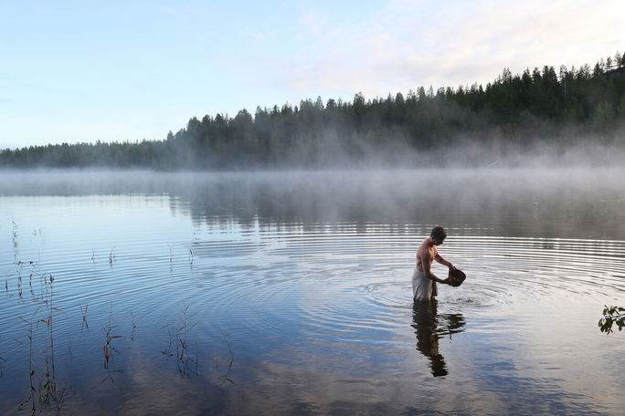 Finnische Saunen, Finnland, Skandinavien, Saunen, Spas, Wellness