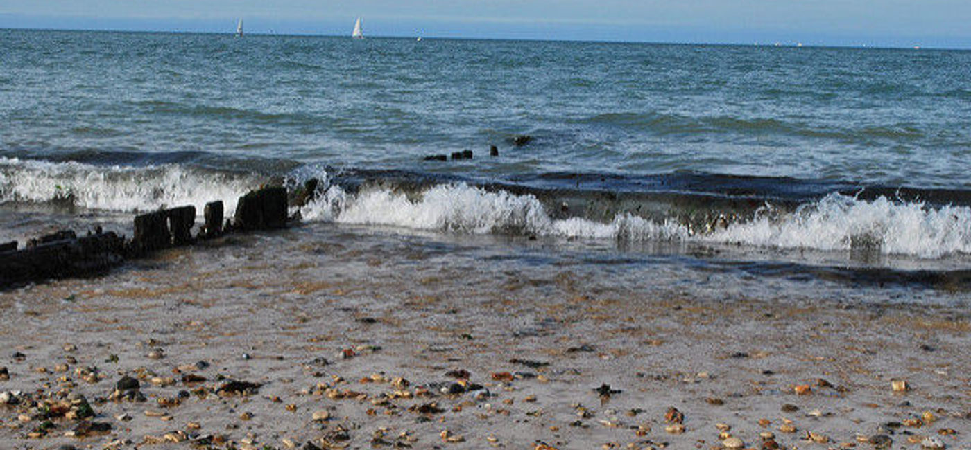 Image: PHOTO: Juno Beach today, a far different look than on June 6, 1944, during the Normandy Invasion. (Courtesy Flickr/Dan Dickinson) 