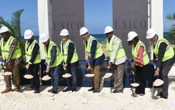 Breaking ground at Unico Montego Bay.