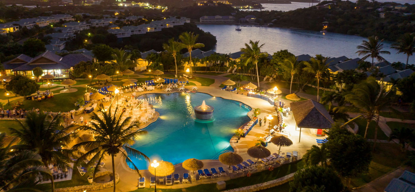 Image: Aerial view of The Verandah Antigua (Photo Credit: The Verandah Antigua)