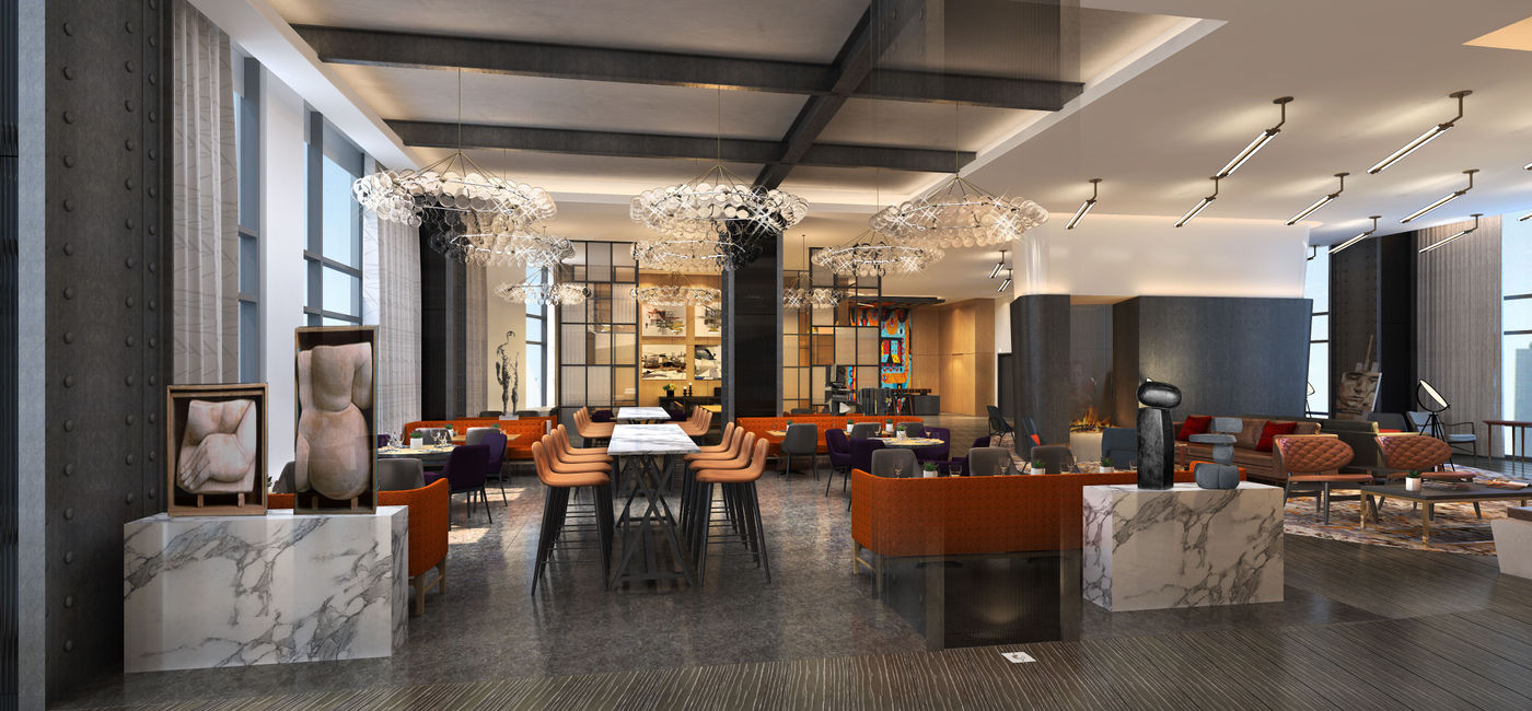 Image: PHOTO: The new Canopy by Hilton Jersey City Arts District features the work of local artists. (photo via Canopy by Hilton)