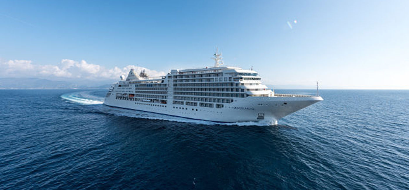 Image: PHOTO: Silversea's Silver Muse during sea trials. (photo courtesy of Silversea) (SIlversea)