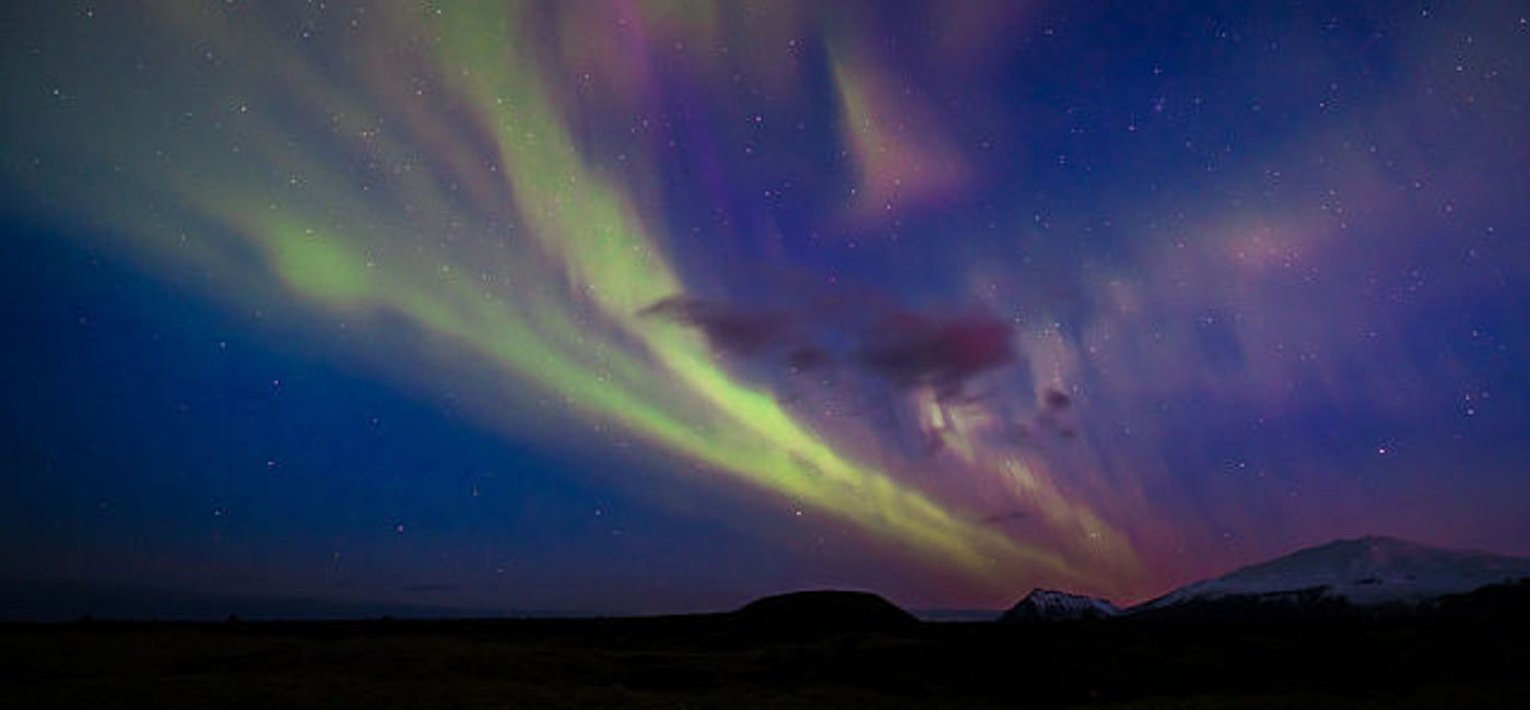 Image: PHOTO: Northern Lights over Iceland. (photo via Flickr/Giuseppe Milo)