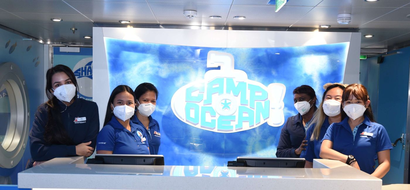 Image: Carnival's Camp Ocean is open once again. (photo via Carnival Cruise Line)