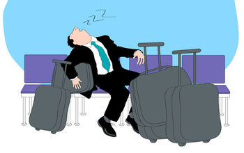 Stranded passenger