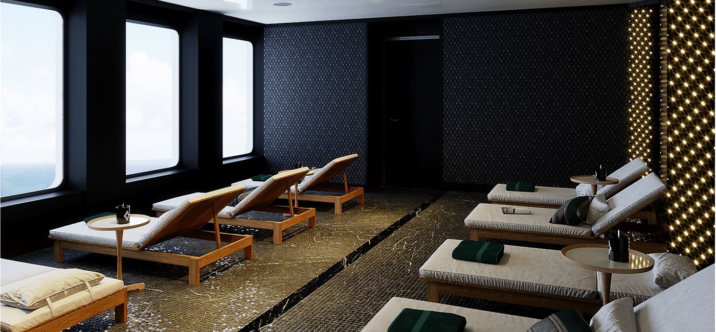 Image: The new luxury SeaSpa by L'OCCITANE. (photo via Atlas Ocean Voyages)