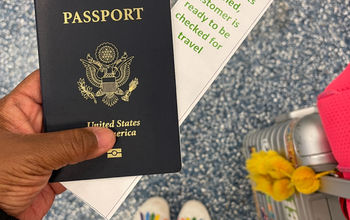 Passport and verified travel documents