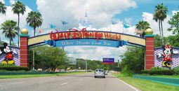 Walt Disney World entrance