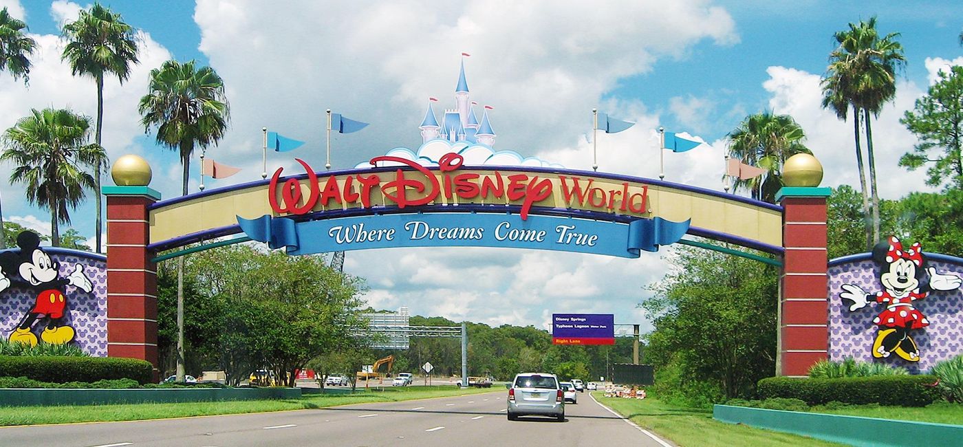 Image: PHOTO: Walt Disney World entrance. (photo via Manakin/iStock Editorial/Getty Images Plus)