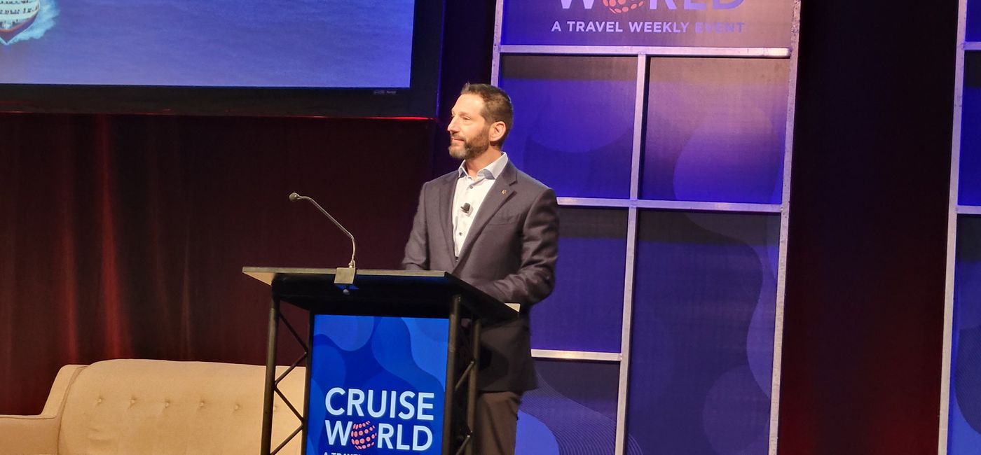 Image: This is all setting up the entire global cruise industry for a banner 2024. C Josh Weinstein, Carnival Corp. (Photo Credit: Brian Major)