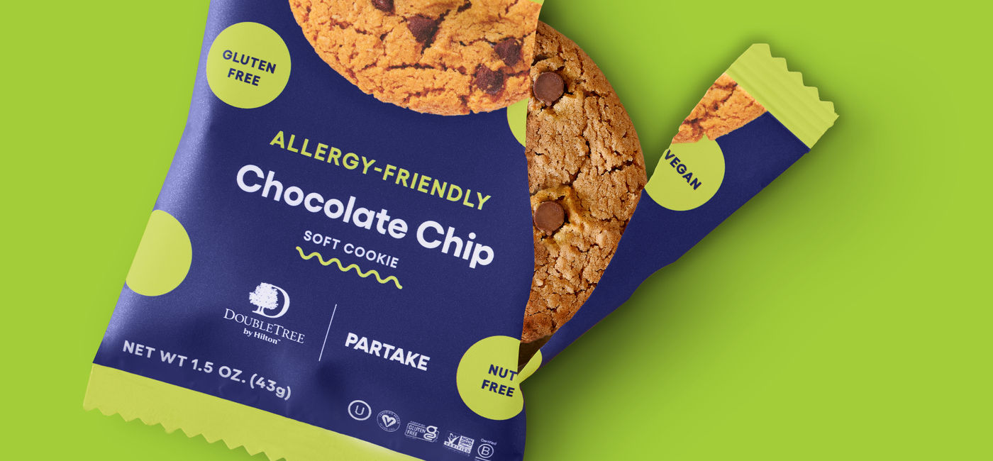 Image: DoubleTree by Hilton is now offering an allergy-free chocolate chip cookie.  (Photo Credit: DoubleTree by Hilton)