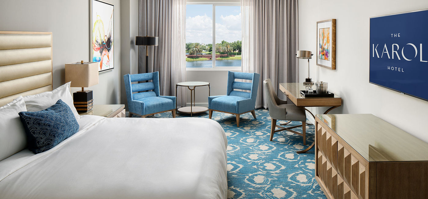 Image: PHOTO: A guest room at the new The Karol Hotel (Courtesy Marriott International/The Karol Hotel) (Marriott International)