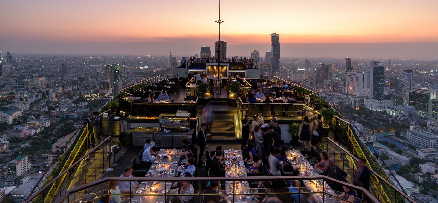 Image: Rooftop views of Banyan Tree Bangkok. (photo via Banyan Tree Bangkok)