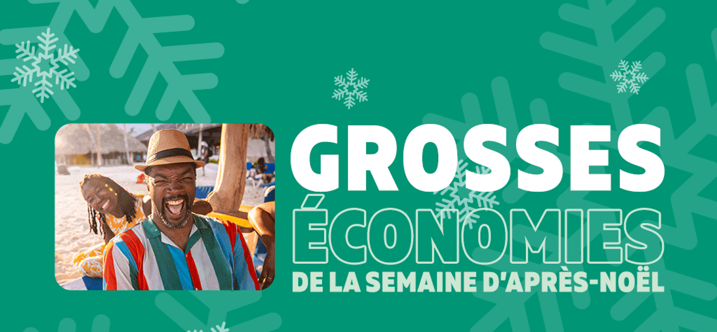 Image: Aubaines des Fêtes Sunwing