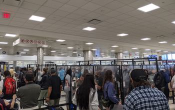 Airport Security line