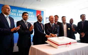 Vol inaugural Dubai-Montreal
