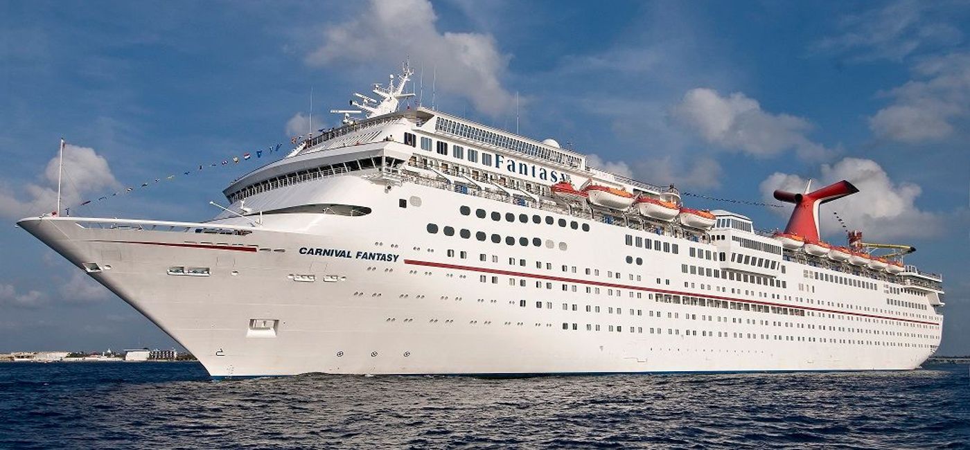Image: The Carnival Fantasy in better days. (Photo courtesy of Carnival Cruise Line)