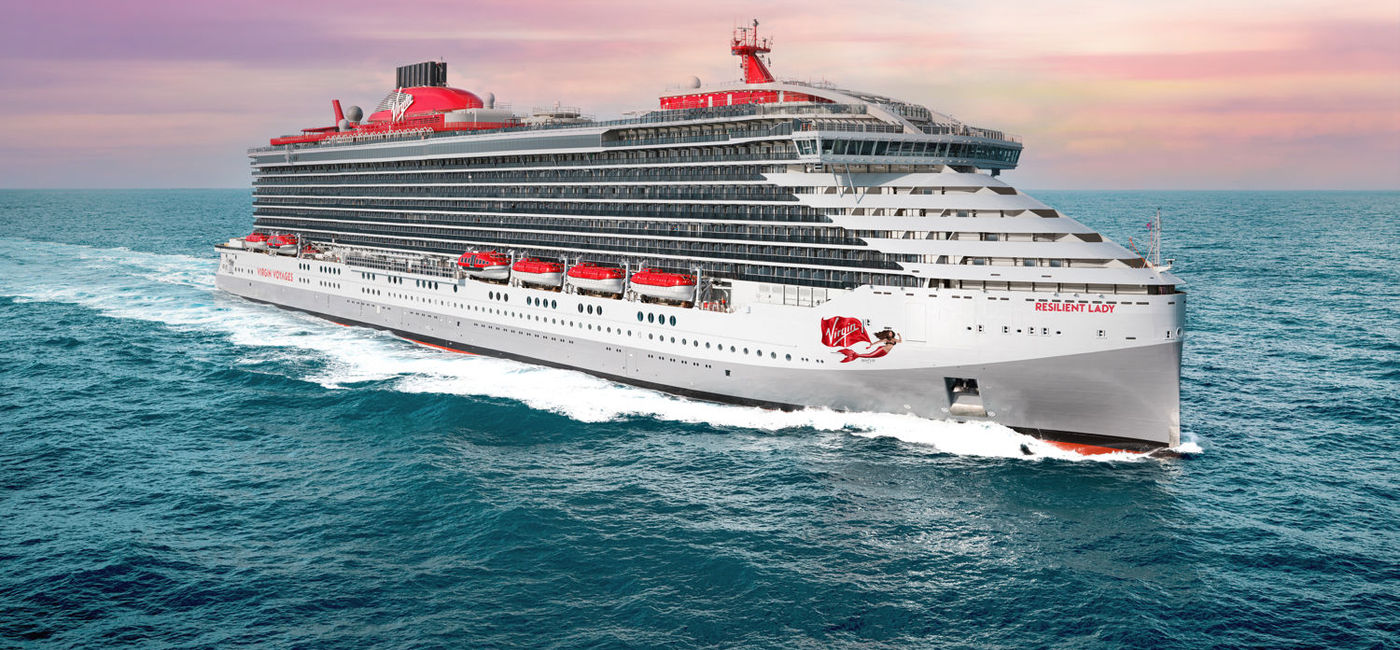Image: Resilient Lady is expected to enter service May 14. Rendering courtesy of Virgin Voyages. (Source: Virgin Voyages)