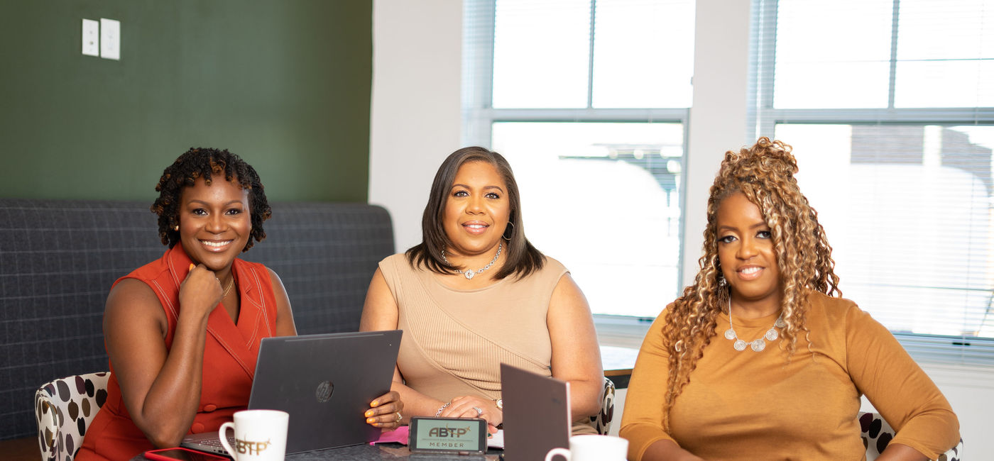 Image: Shawnta Harrison, Veranda Adkins, and Gai A. Spann are the co-founders of the Association of Black Travel Professionals. (Photo via Association of Black Travel Professionals)