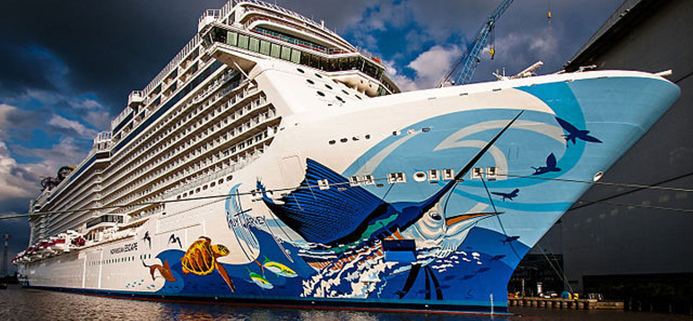 Image: PHOTO: Norwegian Cruise Line's Norwegian Escape was named the best large ship of 2017. (photo via Wikimedia Commons) (Wikimedia Commons/Arno Redenius)