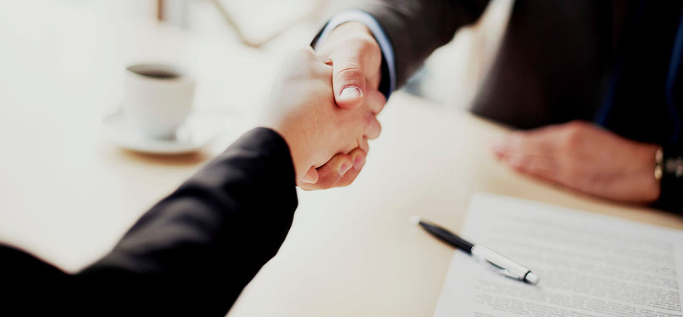 Image: PHOTO: Business handshake. (photo courtesy of Thinkstock)