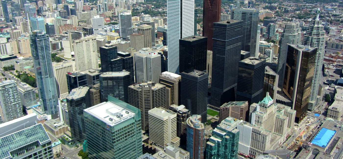 Image: PHOTO: An aerial view of Downtown Toronto. (photo via Flickr/Richie Diesterheft)