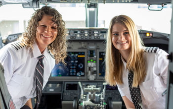 Southwest Airlines, pilots, Southwest airlines pilots, mother-daughter pilots