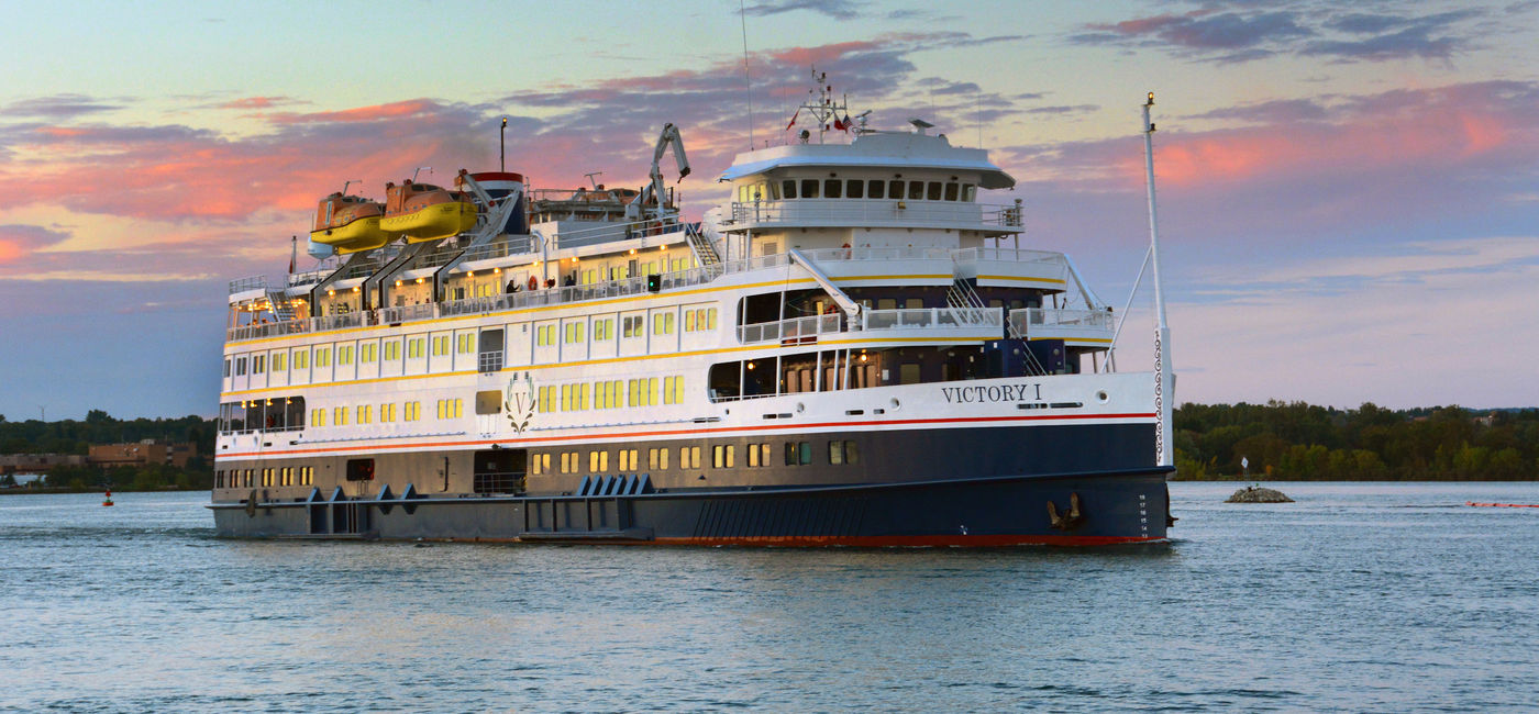 Image: PHOTO: Victory Cruise Lines' Victory I. (Photo courtesy of American Queen Steamboat Company)