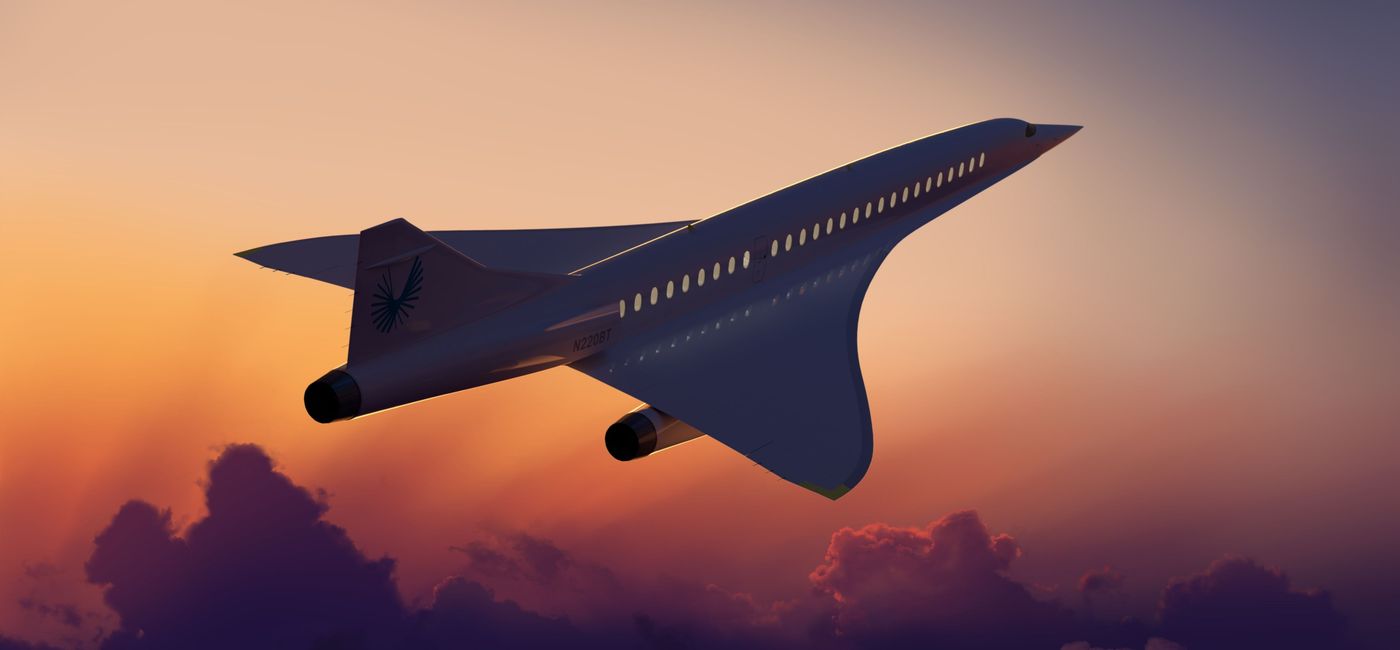 Image: Boom Supersonic's Boom Overture (photo via Boom supersonic) (Boom Supersonic's Boom Overture)