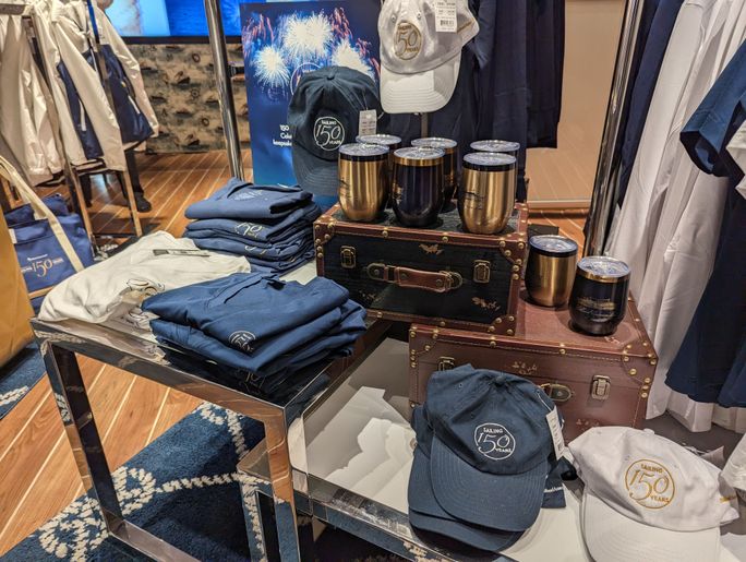 Holland America Line 150th Anniversary merchandise Holland America Line 150th Anniversary merchandise