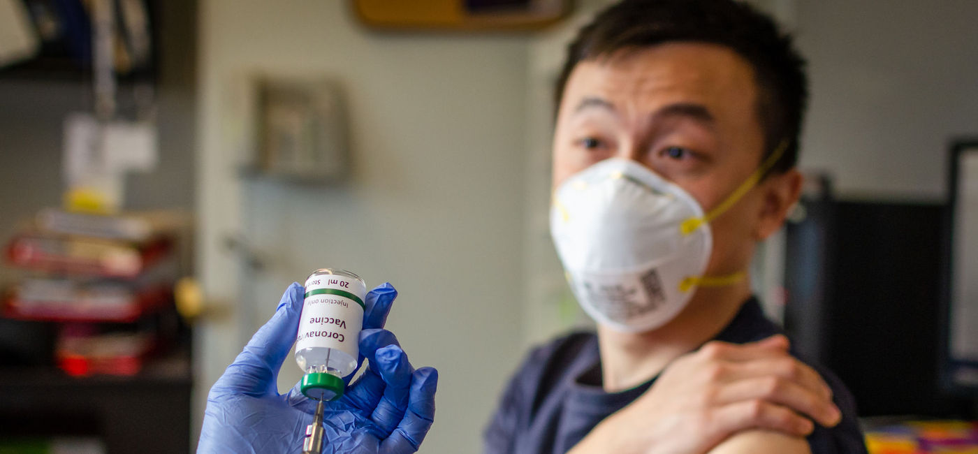Image: Work is underway to develop a vaccine for this new strain of coronavirus. (photo via Manjurul/iStock/Getty Images Plus)