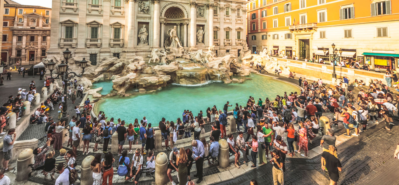 Image: Trevi Fountain, Rome, Italy (Photo Credit: Getty images/ Eva-Katalin)