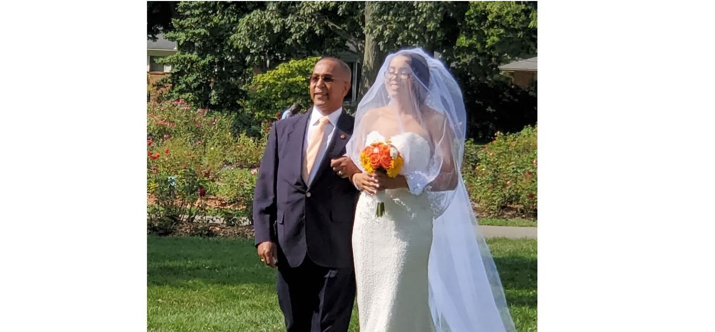 Image: PHOTO: Narolin Cepeda's wedding day. (photo via TSA)
