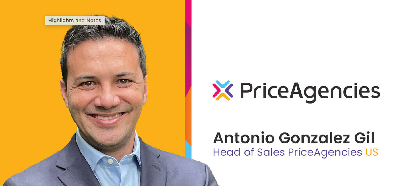 Image: Antonio Gonzalez Gil, Head of Sales PriceAgencies (PriceAgencies)