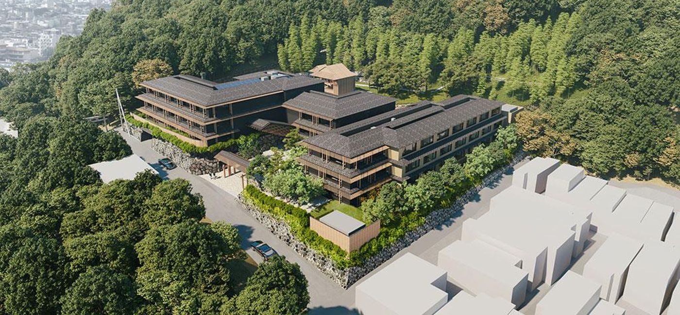 Image: Rendering of the Banyan Tree Higashiyama Kyoto. (photo via Banyan Tree Group) ((photo via Banyan Tree Group))