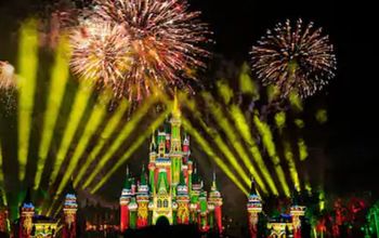 Walt Disney World during the holiday season