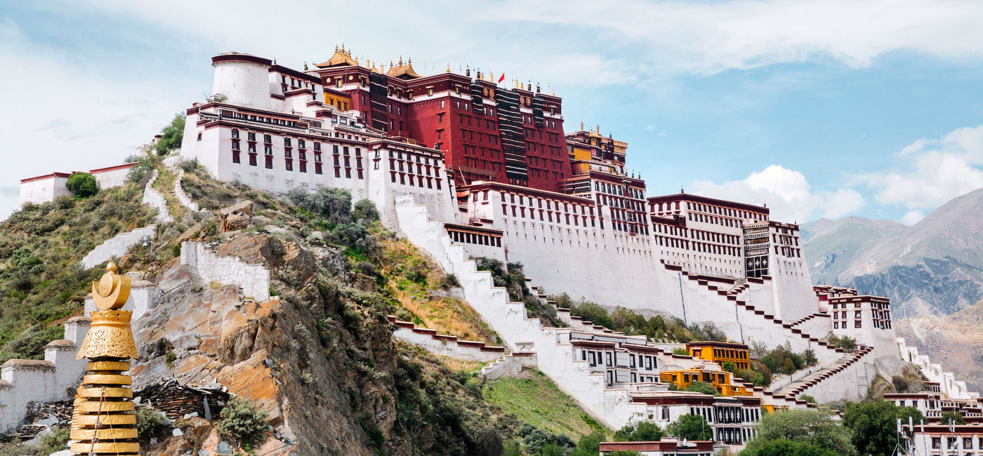 Image: PHOTO: The Potala Palace in Lhasa, Tibet, former residence of the Dalai Lama. (Photo courtesy of Silversea / Andrea Frazzetta)