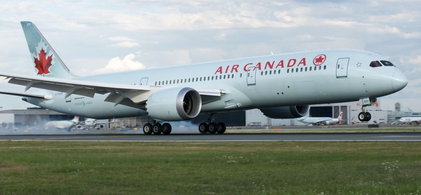 Image: Air Canada has been named 2018 Eco-Airline of the Year for its environmental work.