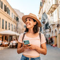 Traveler in Greece