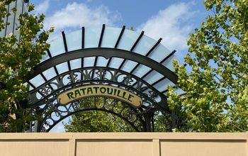 Ratatouille sign at Walt Disney World's EPCOT